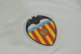 2006 Valencia Home White Retro Soccer Jersey