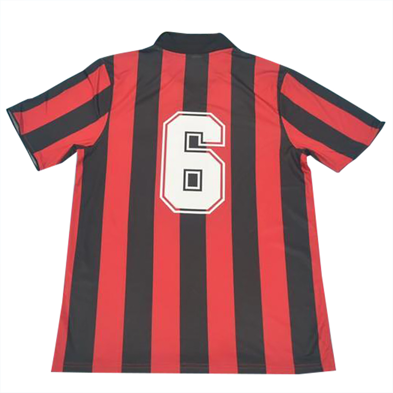 US$ 17.98 - 1988 AC Milan Home Retro Soccer Jersey - www.brfans.com