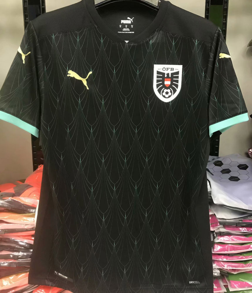 2020 Euro Austria 1 1 Quality Away Fans Soccer Jersey