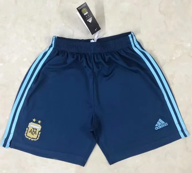 US$ 9.98 - 2020 Argentina Away Fans Shorts - www.brfans.com