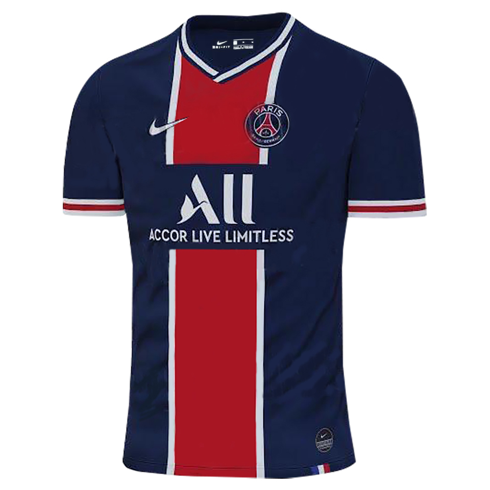 2020/21 PSG 1:1 Quality Home Fans Soccer Jersey