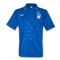 1994 Italy Home Blue Retro Soccer Jersey