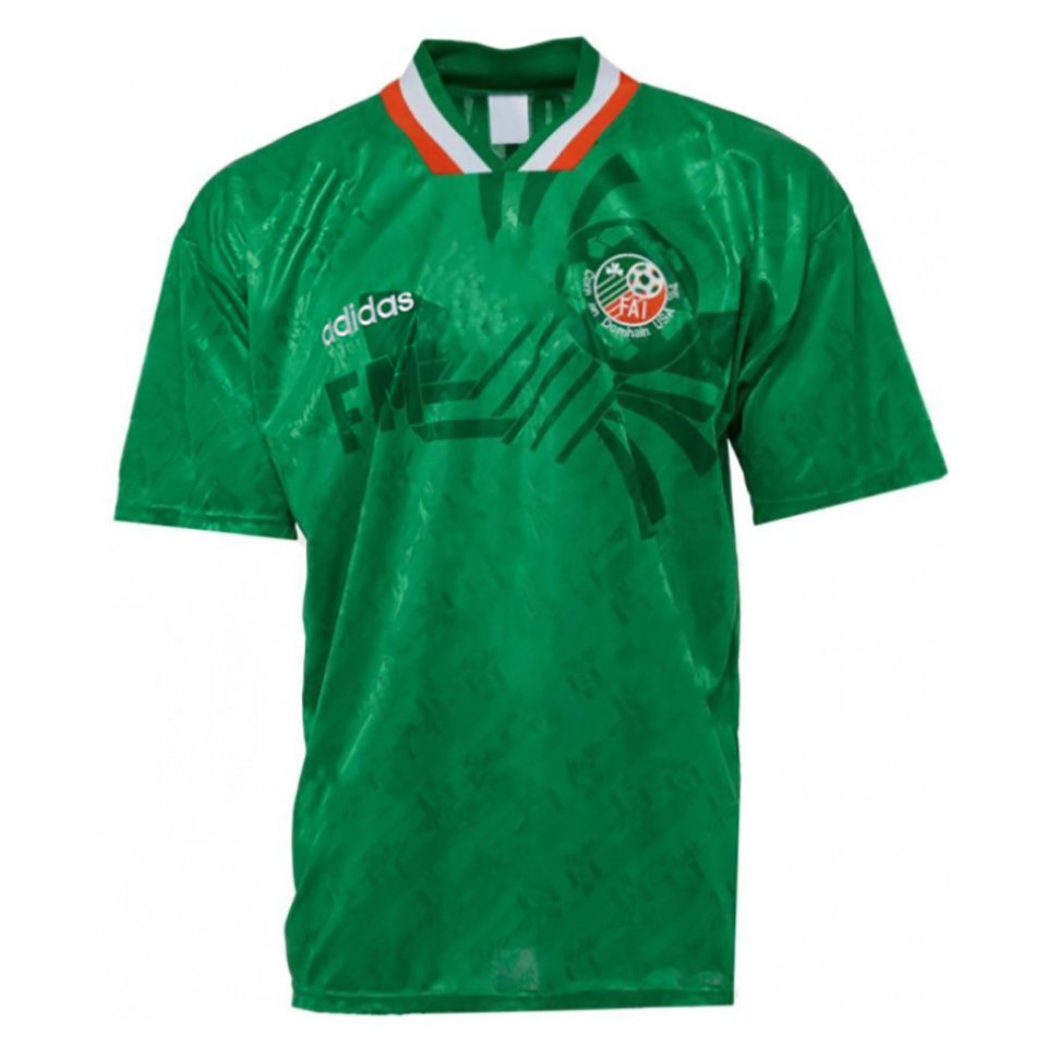 retro ireland soccer jersey