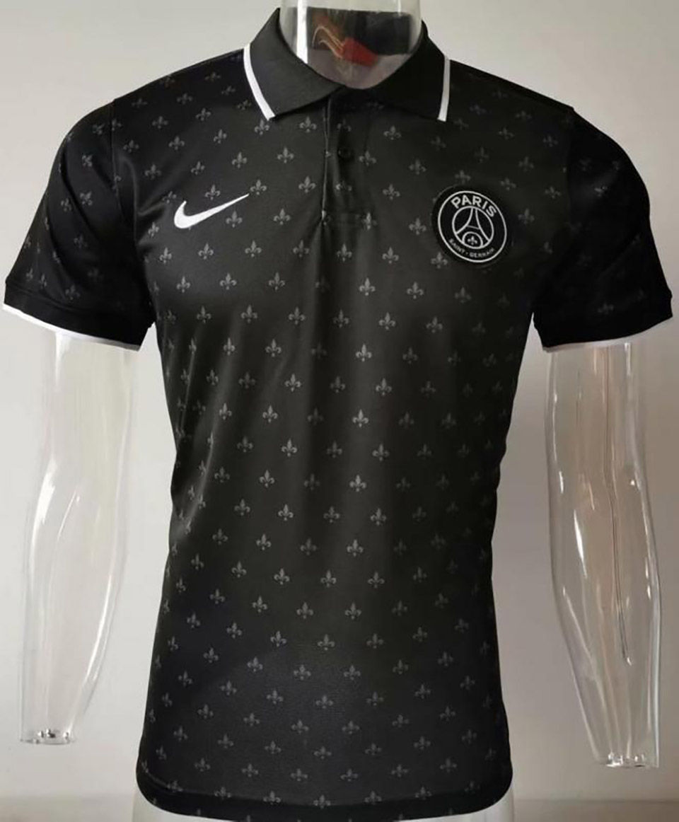 US$ 15.28 - 2020/21 PSG Paris Black Polo Short Jersey ...
