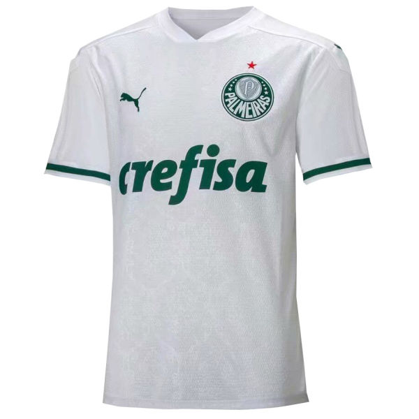 2020/21 Palmeiras 1:1 Quality Away White Fans Soccer Jersey