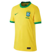 2020/21 Brazil Home 1:1 Quality Yellow Fans Soccer Jersey