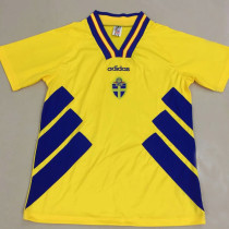 1994-1996 Sweden Home Retro Soccer Jersey