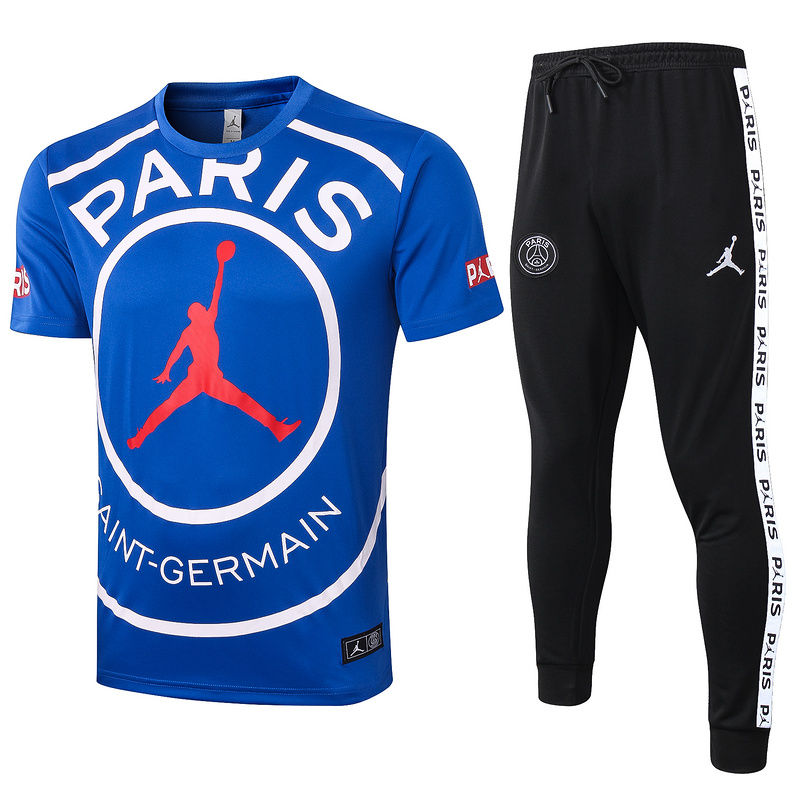 US$ 32 - 2020/21 PSG Paris Jordan Blue Tracksuit - www ...