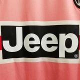 2015/16 JUV Pink Retro Long Sleeve Soccer Jersey