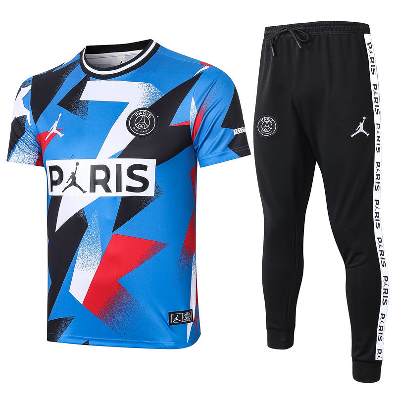 US$ 32 - 2020/21 PSG Paris Jordan Blue Tracksuit - www ...