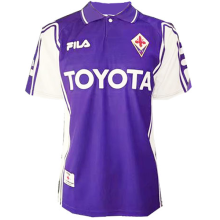 1999-00 Fiorentina Home Retro Soccer Jersey