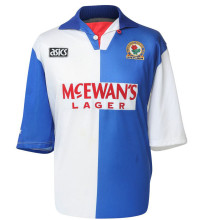 1994-95 Blackburn Rovers Home Retro Soccer Jersey