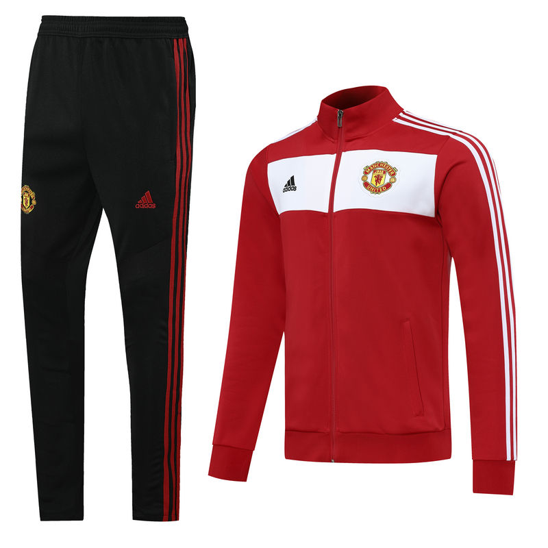 Us 42 2020 21 Man Utd Retro Classic Red Jacket Tracksuit M Brfans Com