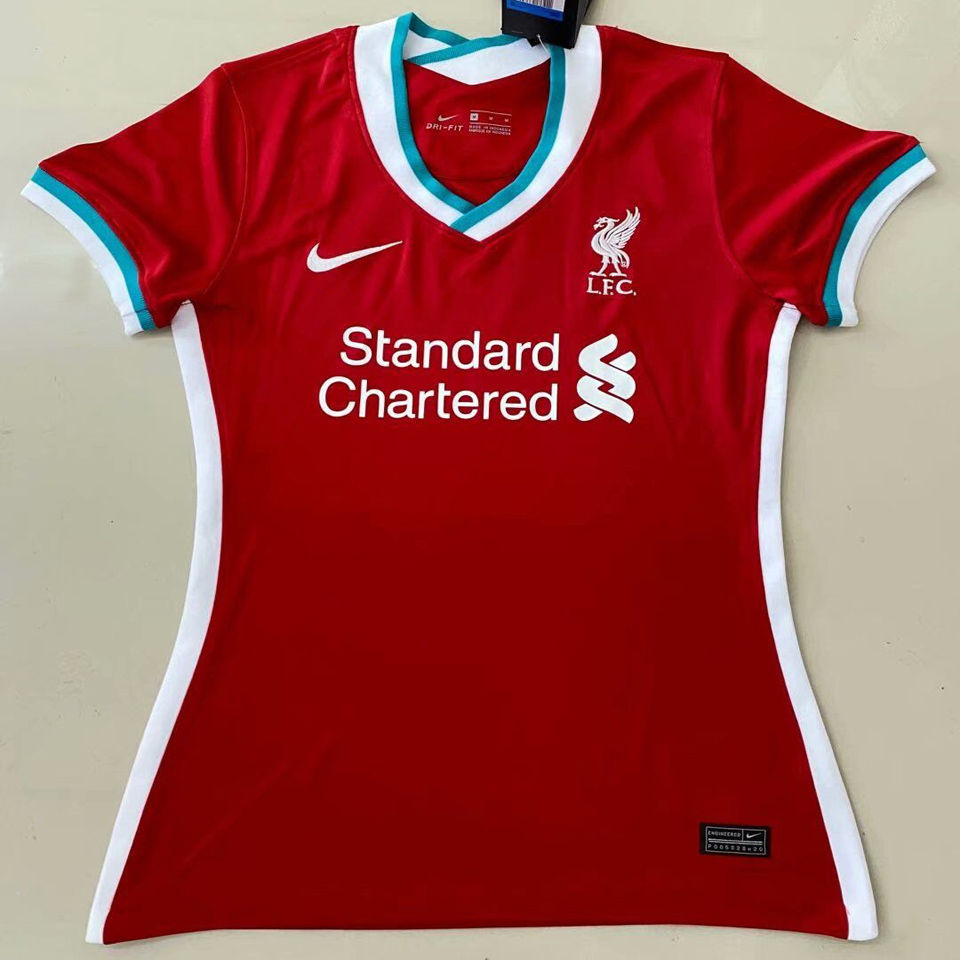 2020/21 Liverpool Home Red Women Soccer Jersey