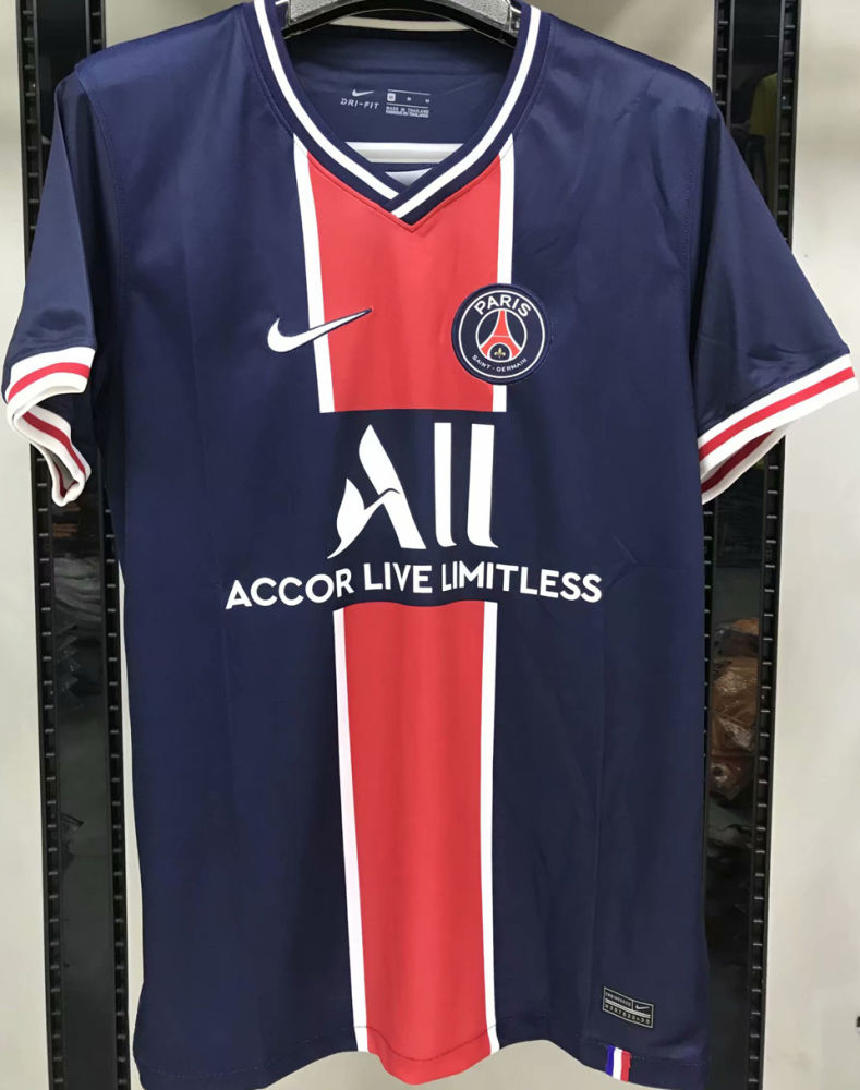 Us 14 58 2020 21 Psg 1 1 Quality Home Fans Soccer Jersey M