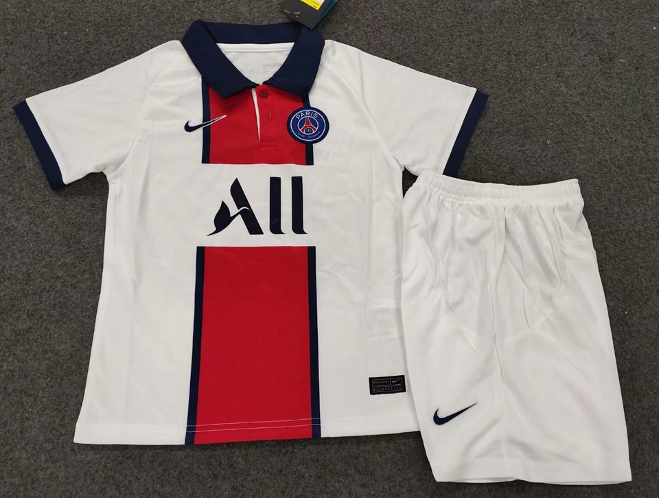 2020/21 PSG Away Kids Soccer Jersey
