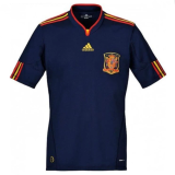 2010 Spain Away Royal Blue Retro Soccer Jersey