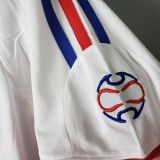 2006 France Away White Retro Soccer Jersey