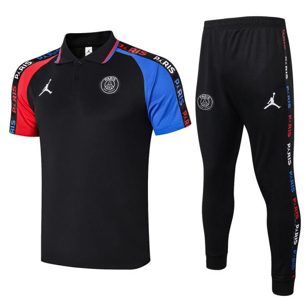 2020/21 PSG Black Polo Tracksuit