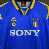 1995-1996 JUV Away Blue Retro Soccer Jersey