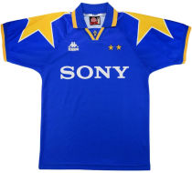 1995-1996 JUV Away Blue Retro Soccer Jersey