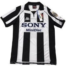 1997-1998 JUV Home Retro Fans Soccer Jersey