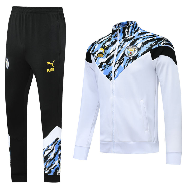 Us 42 2020 21 Man City White Jacket Tracksuit M Brfans Com