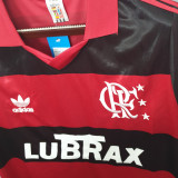 1990 Flamengo  Home Retro Soccer Jersey