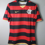 2008 Flamengo RJ Home Red And Black Retro Soccer Jersey