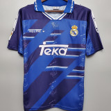 1994-1996 RM Blue Away Retro Soccer Jersey