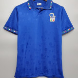 1994 Italy Home Blue Retro Soccer Jersey