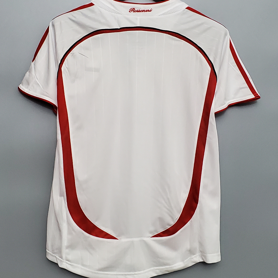 Retro Long Sleeve 2006-07 AC Milan Home Jersey - Kitsociety