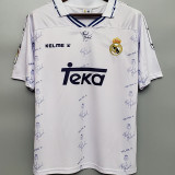 1994-1996 RM White Home Retro Soccer Jersey