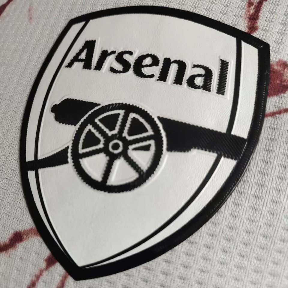 2020 21 Arsenal Away White Palyer Version Soccer Jersey