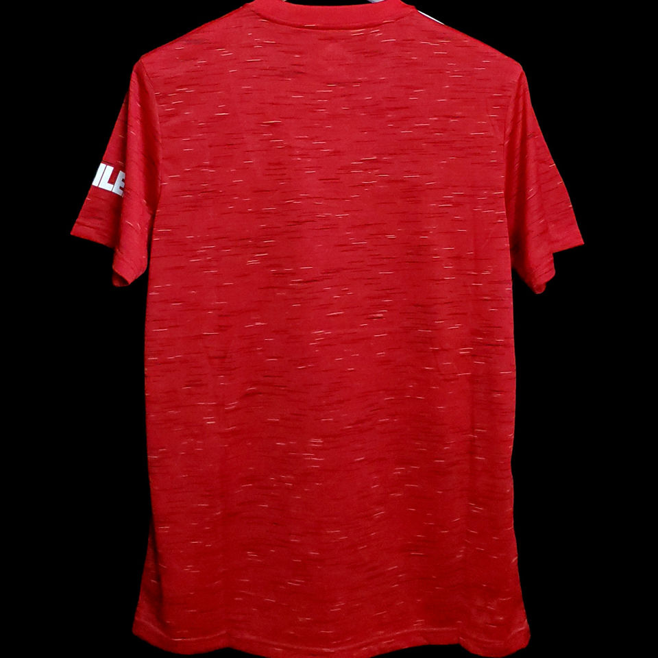 2020 21 Man Utd Home Red Fans Soccer Jersey
