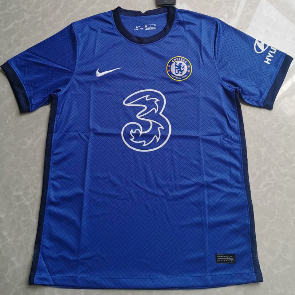 2020 21 Chelsea 1 1 Quality Home Blue Fans Soccer Jersey