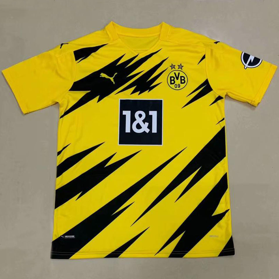 2020/21 BVB 1:1 Quality Yellow Fans Soccer Jersey