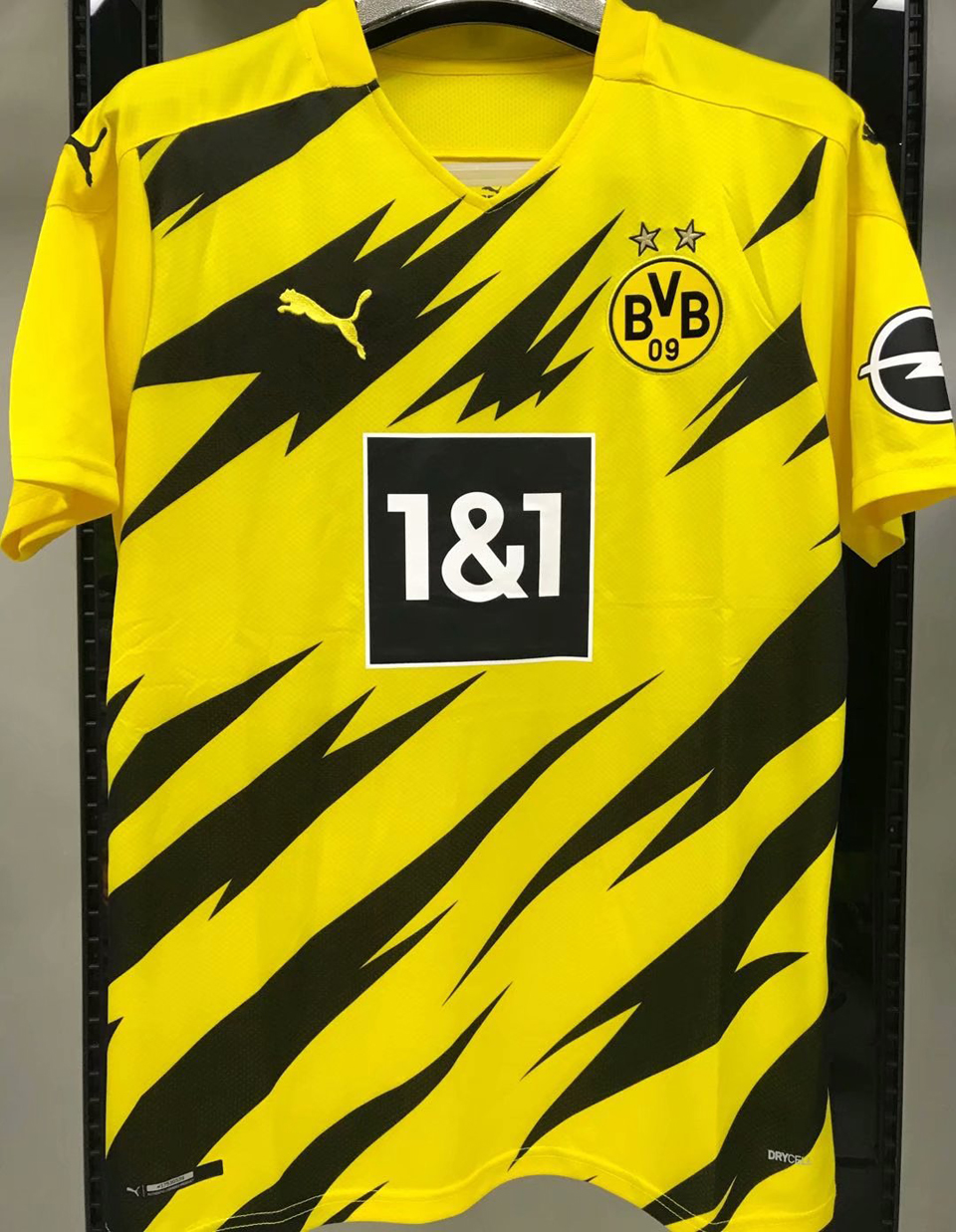 2020/21 BVB 1:1 Quality Yellow Fans Soccer Jersey