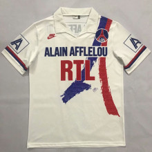 1990-1991 PSG  Home Retro Soccer Jersey