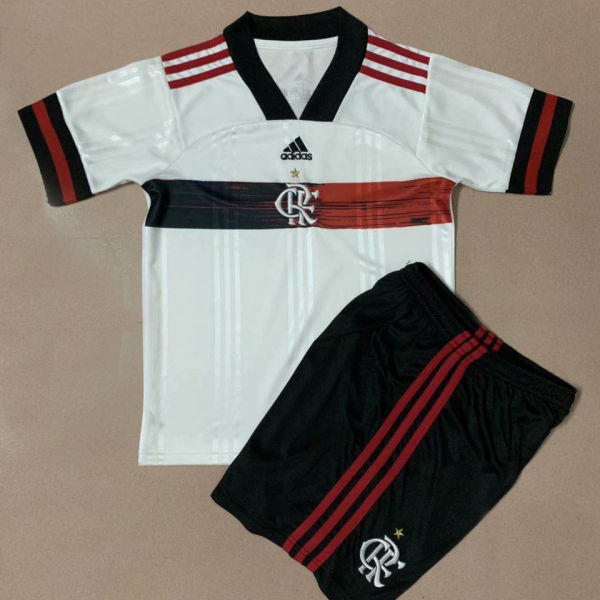 2020/21 Flamengo Away Kids Soccer Jersey