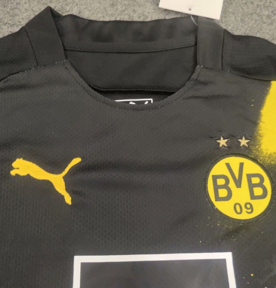 2020 21 Bvb Away Kids Soccer Jersey