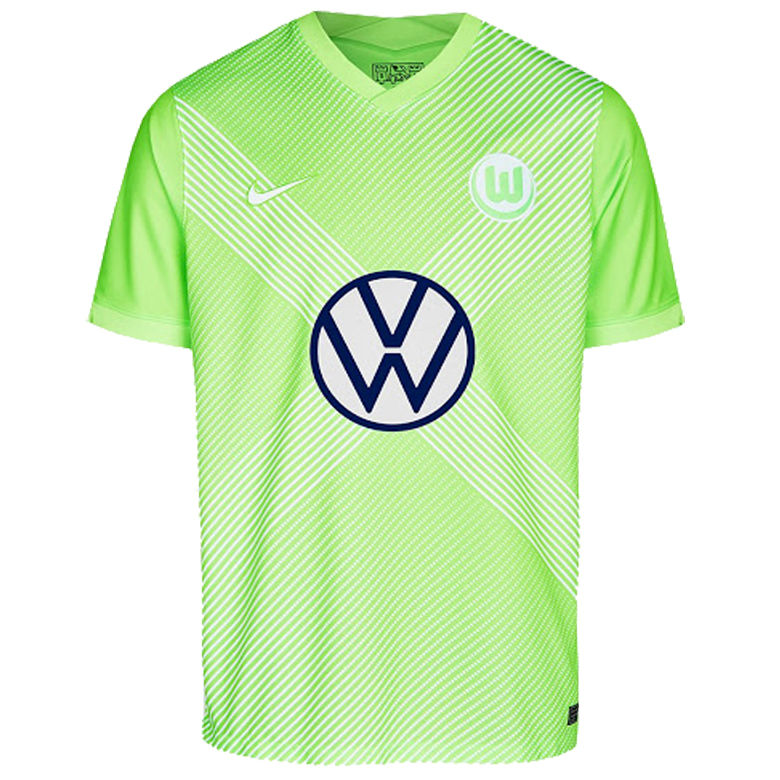 2020/21 Wolfsburg Home Green Fans Soccer Jersey