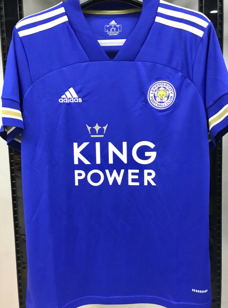 2020 21 Leicester City 1 1 Quality Home Blue Fans Soccer Jersey