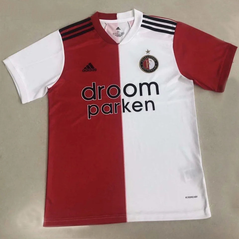2020 21 Feyenoord Home Fans Soccer Jersey