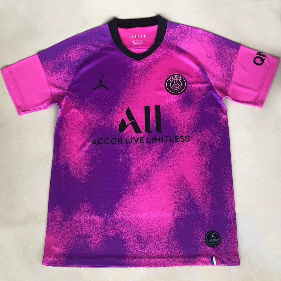 PSG Paris Pink Training Soccer Jersey