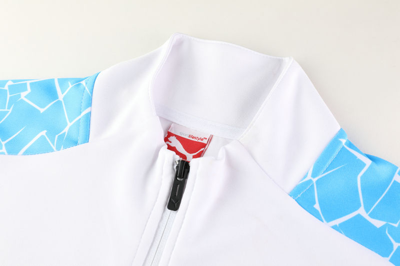 2020 21 Man City White Jacket Tracksuit