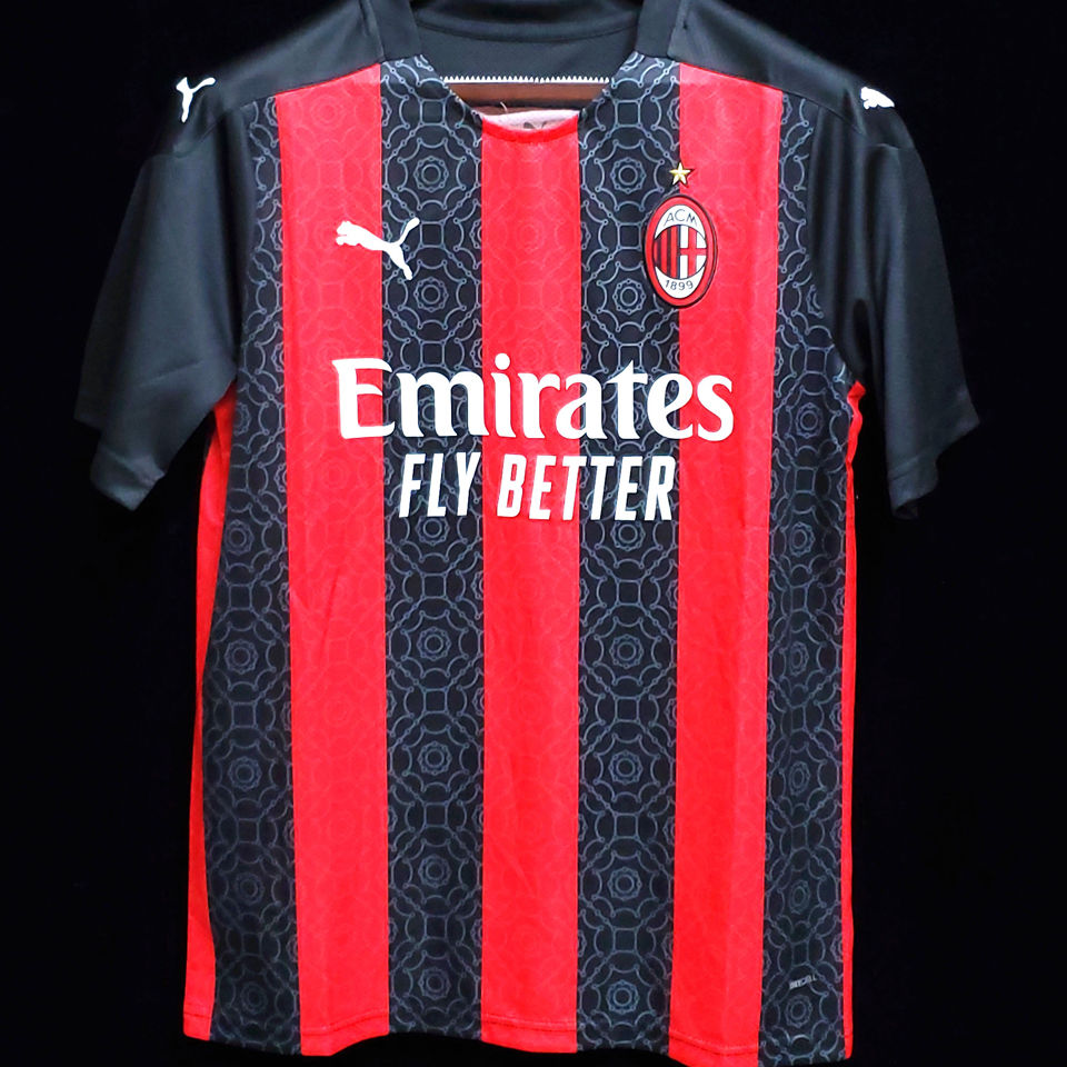 2020 21 Ac Milan Home Fans Soccer Jersey