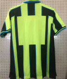 1998/99 Man City Green Retro Soccer Jersey