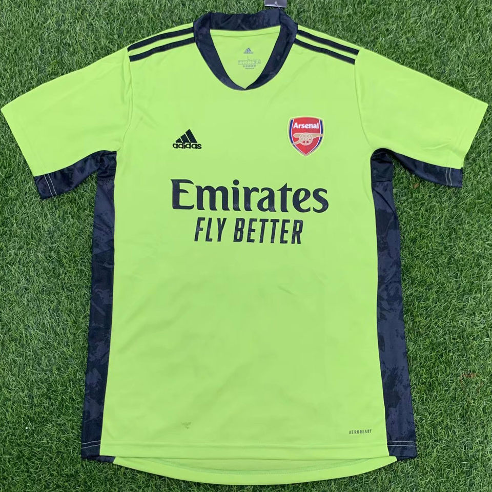 2020 21 Arsenal Green Gk Soccer Jersey