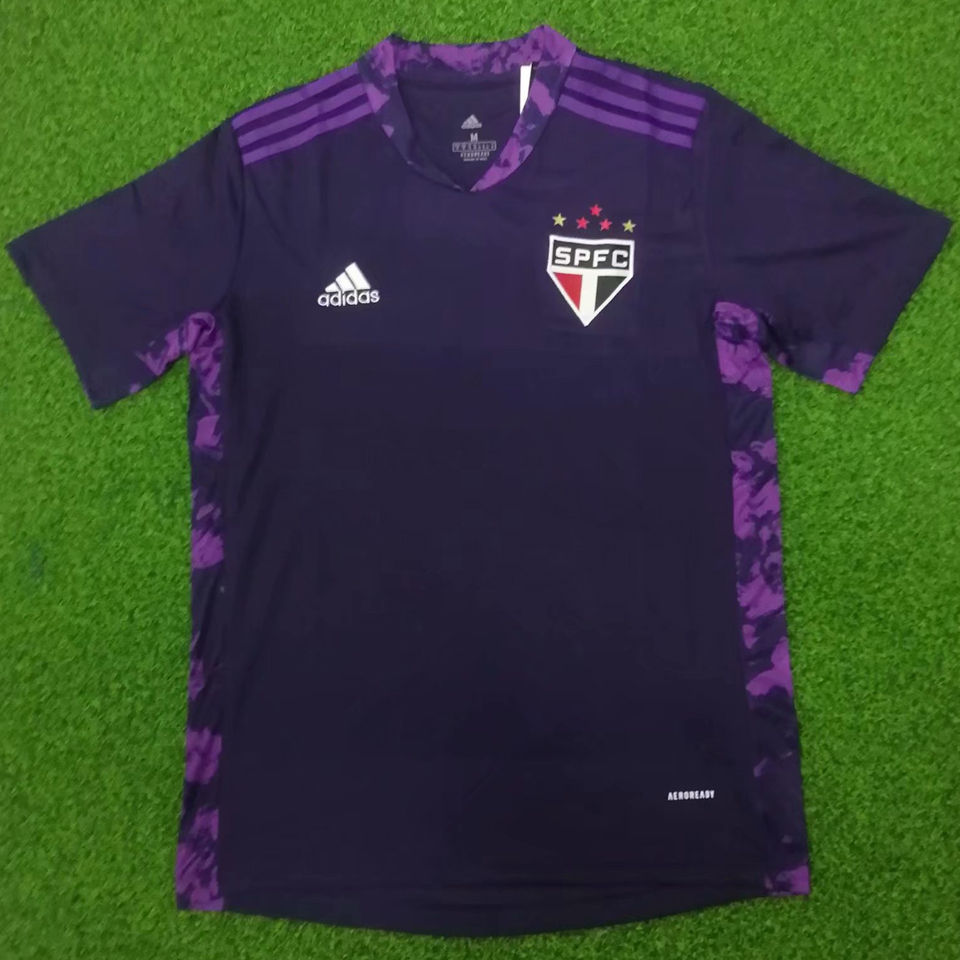 2020 21 Sao Paulo Purple Gk Soccer Jersey